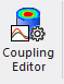 Ribbon menu's Coupling Editor button.