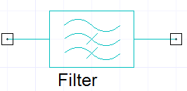 Filter circuit symbol.