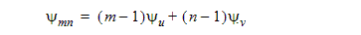 Scanning phase equation.