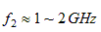 Frequency is approximately 1 to 2 GHz, dielectric constant and conductivity are separately defined.