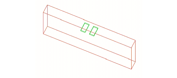 Model of a double stripline