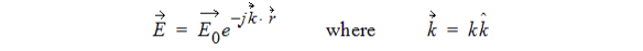 Plane Wave equation