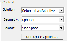 Context group box.