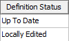 Definition Status