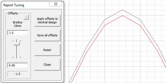 Report Tuning window and Traces.