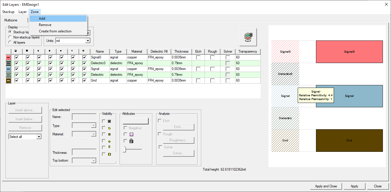Adding a Zone via Copy Adding a Zone via Copy