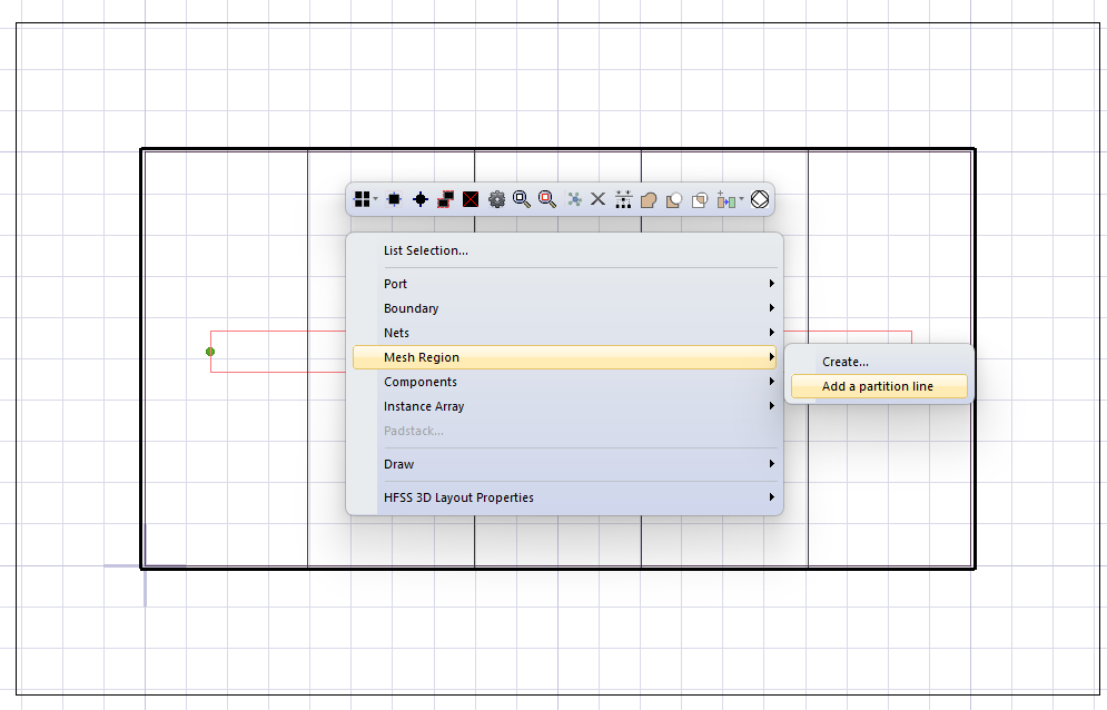 Mesh Regions > Create