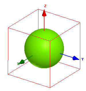 Model of dielectric field.