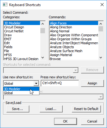 Keyboard Shortcuts - Use New Shortcut In 