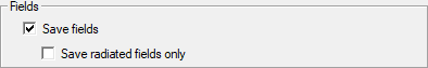 Save Fields Option
