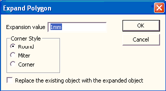Expand Polygon Window