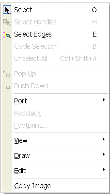 Shortcut Menu