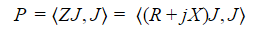 Equation for total power exiting a surface.