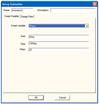 Setup Animation Window