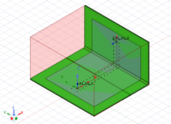 Model with components transformed to accomodate the bends.
