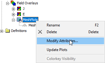 Modify Attributes