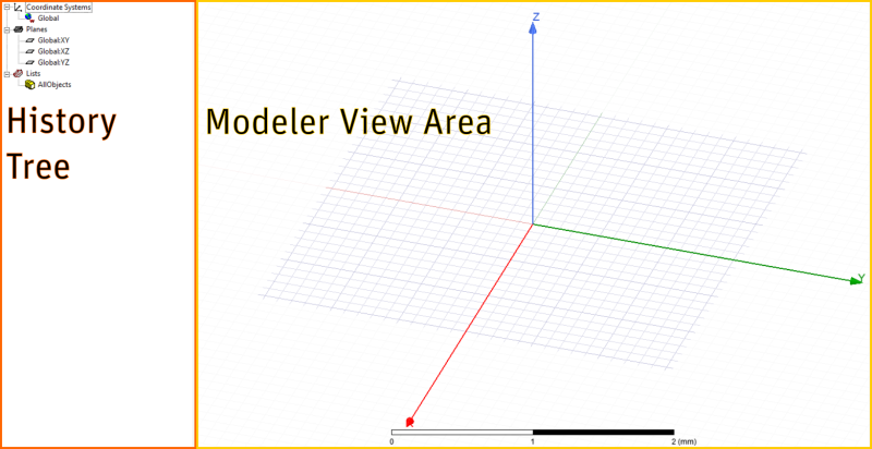 3D Modeler Window