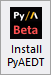 Install PyAEDT Icon
