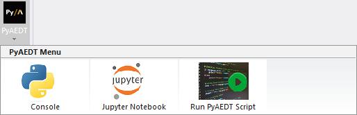 PyAEDT Menu