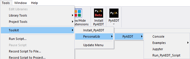 PyAEDT Toolkit