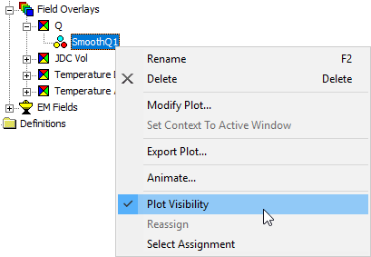 Plot Visibility