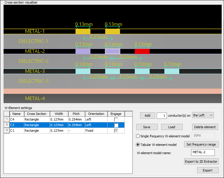 Cross Section Visualizer