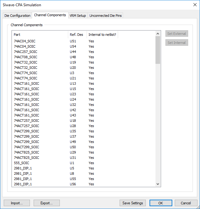 CPA - Channel Components