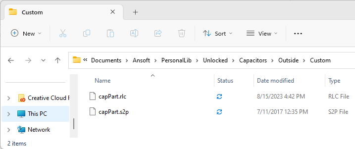 PersonalLib Folder (Unlocked Contents)