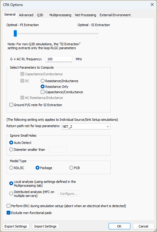 CPA Options - General