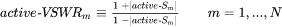 Active VSWR Equation. Active VSWR Equation.