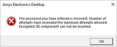 Password Failure Password Failure