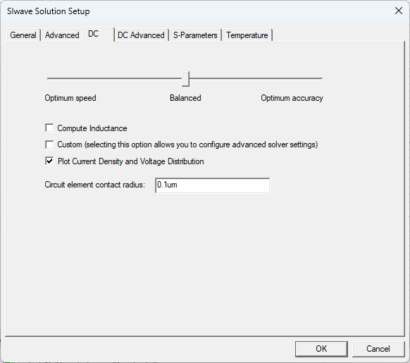 SIwave Solution Setup - DC