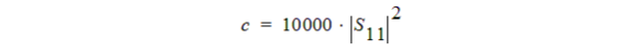 Cost function.