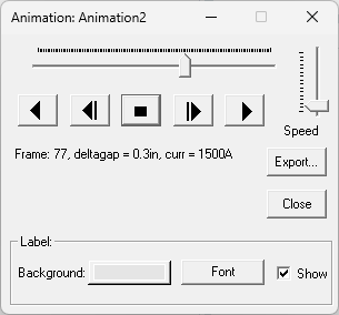 Animation Window/ Play Panel