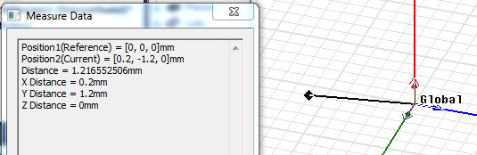 Measure Data dialog