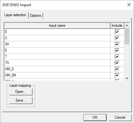 DXF/DWG Import