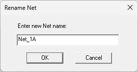 Rename Net Window