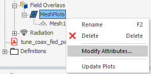 Modify Attributes