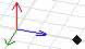 XYZ Orthogonal in modeler window, black diamond icon adjacent.