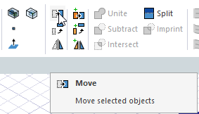 View of the Move icon.