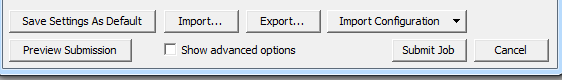 Review submission button.