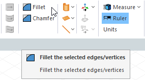 Fillet icon.