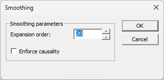 Smoothing Window