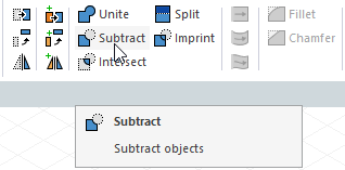 Subtract icon.