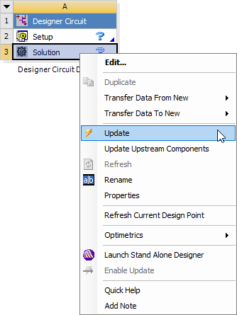 Update  Solution