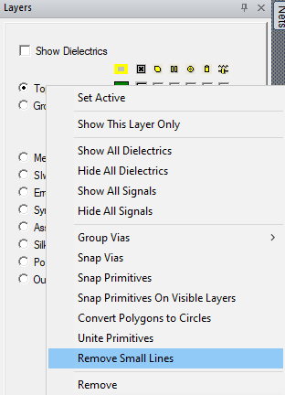 Remove Small Lines