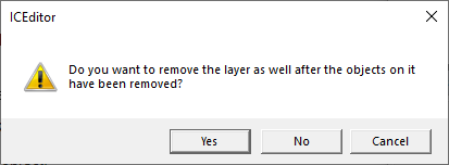 ICEditor Caution ICEditor Caution
