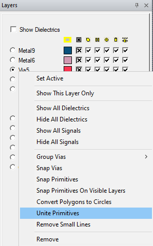 Unite Primitives
