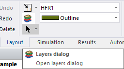Layers Dialog Button Layers Dialog Button