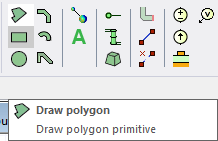 Drawing Tools > Draw Polygon